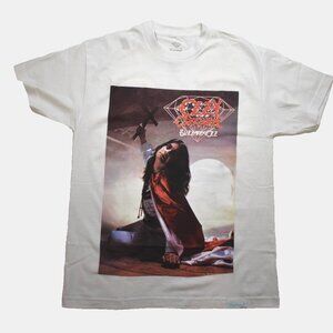 Diamond Supply Co x Ozzy Osbourne Mens Blizzard Of Oz White Shirt New Medium